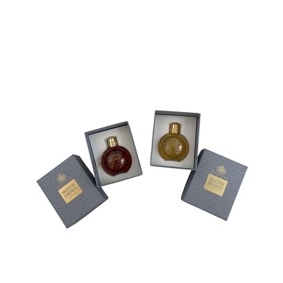 Molton Brown Festive Bauble Shower Gel Ornament Set - Picture 1 of 4